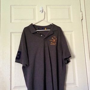 Ralph Lauren grey polo shirt size XL